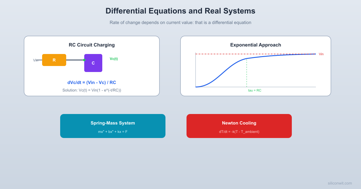 Differential Equations and Real Systems hero image