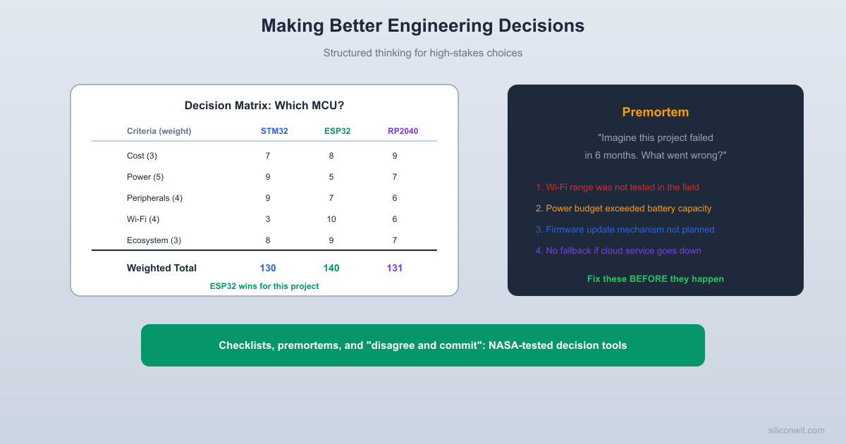 Making Better Engineering Decisions hero image