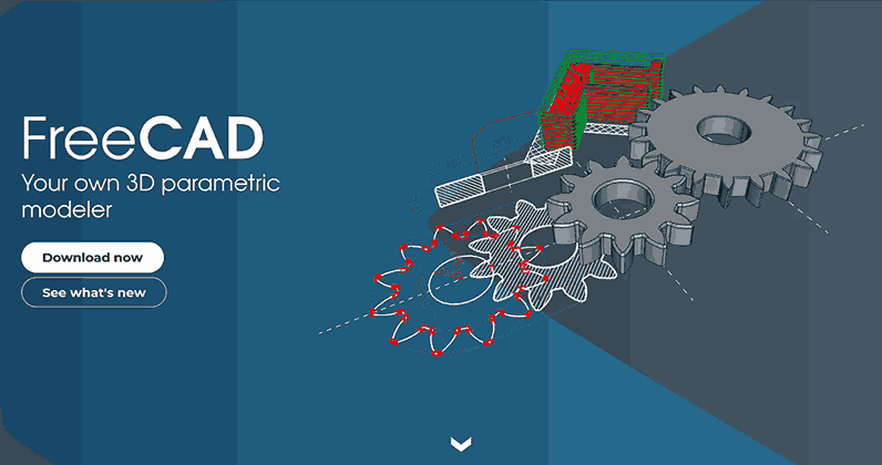 Parametric Mechanical CAD with FreeCAD hero image