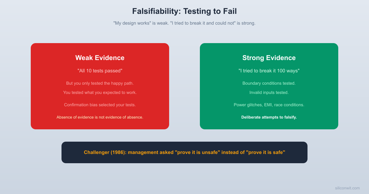 Falsifiability: Testing to Fail hero image
