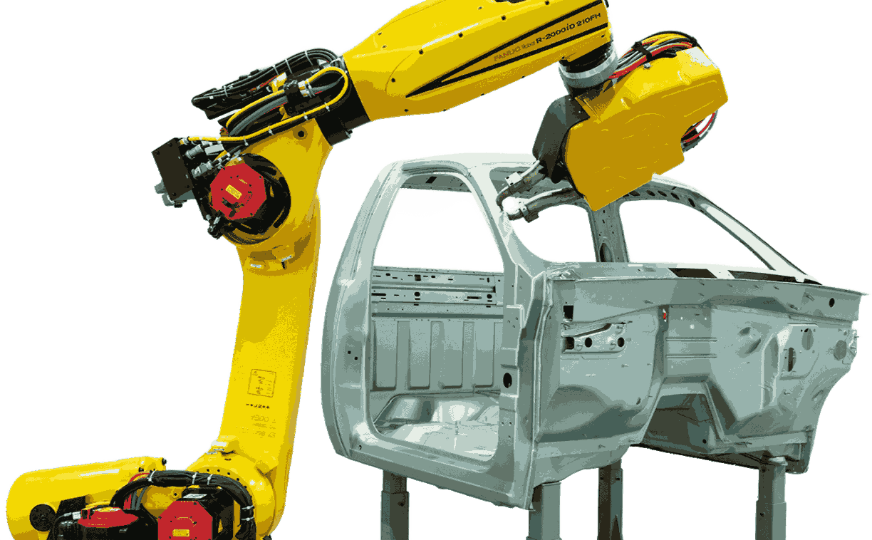Industrial Robotic Welding Cell