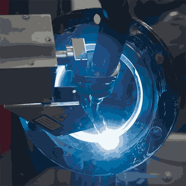 Robotic Pipe Welding Setup